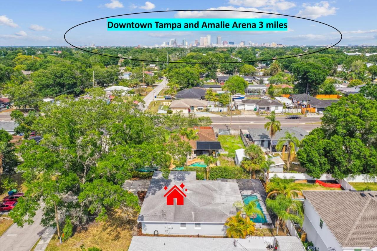Heated Pool! Paradise In Midtown Tampa 3B2B Extérieur photo
