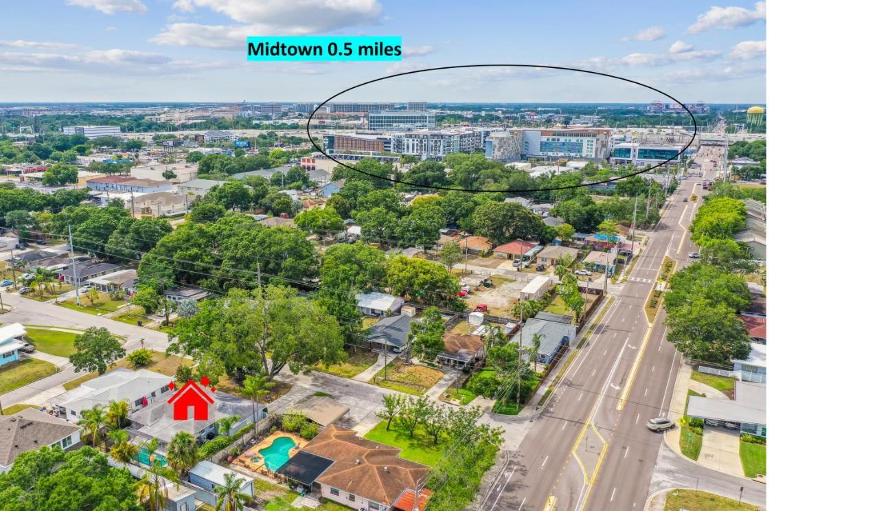 Heated Pool! Paradise In Midtown Tampa 3B2B Extérieur photo